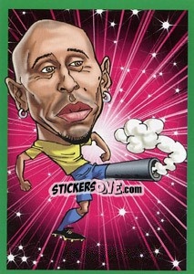 Sticker Roberto Carlos - AFRIKA 2010 n. 151 - One2play