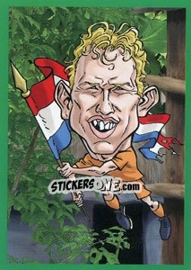 Sticker Dirk Kuyt - AFRIKA 2010 n. 159 - One2play
