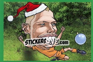 Sticker John Heitinga - AFRIKA 2010 n. 165 - One2play