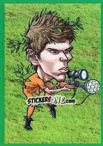 Sticker Klaas-jan Huntelaar - AFRIKA 2010 n. 166 - One2play