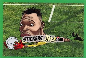 Sticker Idriss Kameni - AFRIKA 2010 n. 169 - One2play