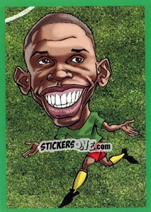 Sticker Samuel Eto'o - AFRIKA 2010 n. 173 - One2play