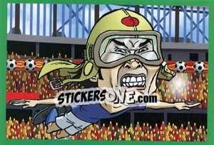 Sticker Keiji Tamada - AFRIKA 2010 n. 181 - One2play