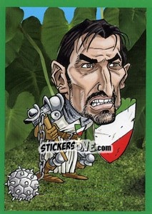Sticker Gianluca Zambrotta - AFRIKA 2010 n. 191 - One2play
