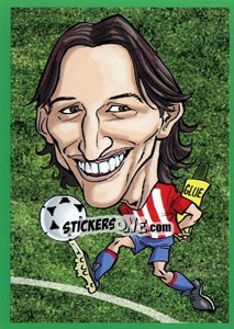 Sticker Édgar Barreto - AFRIKA 2010 n. 205 - One2play