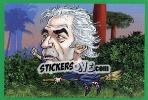 Sticker Vahid Halilhodžic - AFRIKA 2010 n. 214 - One2play