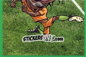 Sticker Didier Drogba - AFRIKA 2010 n. 218 - One2play