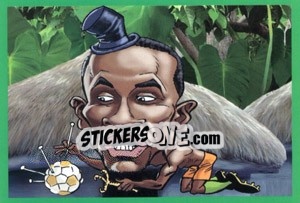 Sticker Didier Zokora - AFRIKA 2010 n. 219 - One2play