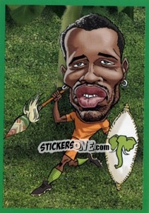 Sticker Siaka Tiéné - AFRIKA 2010 n. 225 - One2play