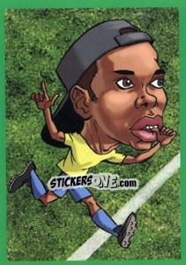 Sticker Robinho - AFRIKA 2010 n. 250 - One2play