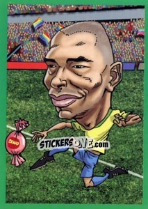 Sticker Gilberto Silva - AFRIKA 2010 n. 255 - One2play