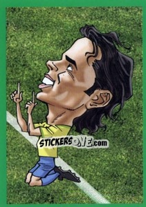 Sticker Nilmar - AFRIKA 2010 n. 256 - One2play