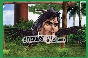 Sticker Claudio Bravo - AFRIKA 2010 n. 257 - One2play