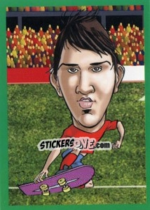Sticker David Villa - AFRIKA 2010 n. 263 - One2play