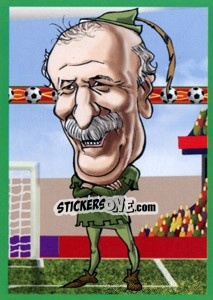 Sticker Vicente Del Bosque - AFRIKA 2010 n. 266 - One2play