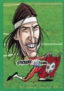 Sticker Sergio Ramos - AFRIKA 2010 n. 274 - One2play