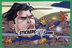 Sticker Noel Valladares - AFRIKA 2010 n. 277 - One2play