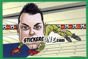 Sticker Diego Benaglio - AFRIKA 2010 n. 286 - One2play