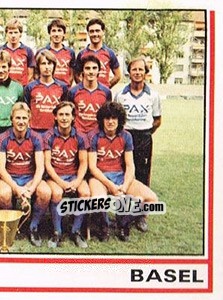 Sticker Mannschaft (puzzle 2) - Football Switzerland 1980-1981 n. 5 - Panini