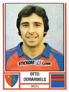 Cromo Otto Demarmels - Football Switzerland 1980-1981 - Panini