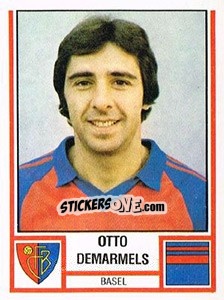 Sticker Otto Demarmels - Football Switzerland 1980-1981 n. 15 - Panini