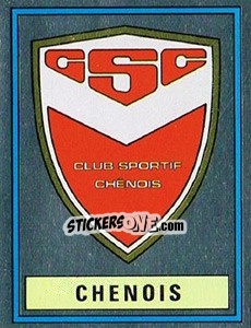 Cromo Wappen - Football Switzerland 1980-1981 - Panini