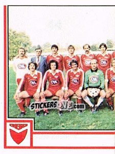 Cromo Mannschaft (puzzle 1) - Football Switzerland 1980-1981 - Panini