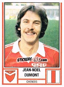 Cromo Jean-Noel Dumont