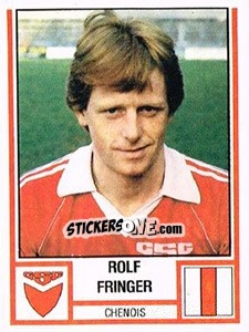 Cromo Rolf Fringer - Football Switzerland 1980-1981 - Panini