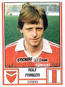 Figurina Rolf Fringer - Football Switzerland 1980-1981 n. 55 - Panini