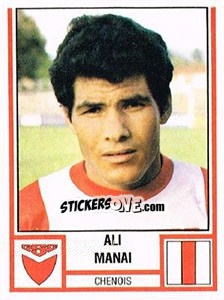 Cromo Ali Manai - Football Switzerland 1980-1981 n. 57 - Panini