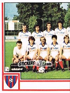 Sticker Mannschaft (puzzle 1) - Football Switzerland 1980-1981 n. 64 - Panini