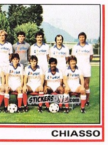 Sticker Mannschaft (puzzle 2) - Football Switzerland 1980-1981 n. 65 - Panini