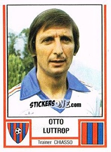 Sticker Otto Luttrop - Football Switzerland 1980-1981 - Panini