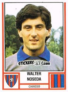 Figurina Walter Noseda - Football Switzerland 1980-1981 - Panini