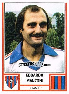 Sticker Edoardo Manzoni