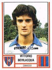 Cromo Vittorio Bevilacqua - Football Switzerland 1980-1981 - Panini