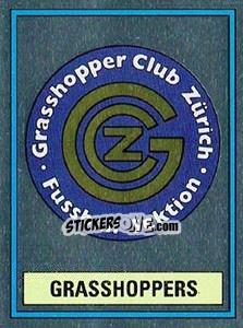 Sticker Wappen - Football Switzerland 1980-1981 n. 83 - Panini