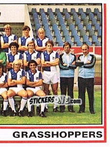 Sticker Mannschaft (puzzle 2) - Football Switzerland 1980-1981 n. 85 - Panini