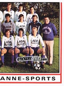 Sticker Mannschaft (puzzle 2) - Football Switzerland 1980-1981 - Panini