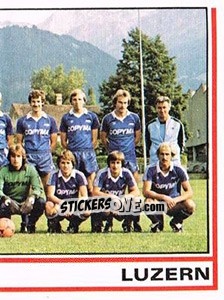 Sticker Mannschaft (puzzle 2) - Football Switzerland 1980-1981 n. 125 - Panini