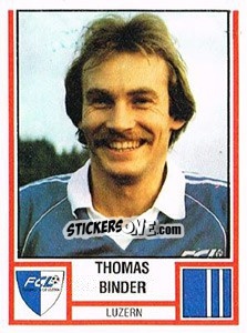 Sticker Thomas Binder