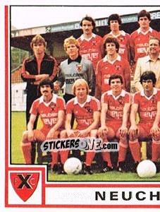 Figurina Mannschaft (puzzle 1) - Football Switzerland 1980-1981 - Panini