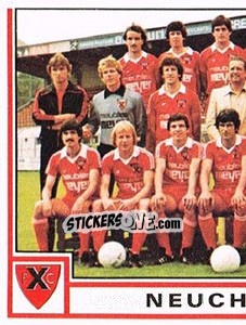 Sticker Mannschaft (puzzle 1) - Football Switzerland 1980-1981 n. 144 - Panini