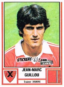 Cromo Jean-Marc Guillou - Football Switzerland 1980-1981 - Panini