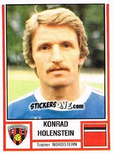 Figurina Konrad Holenstein - Football Switzerland 1980-1981 - Panini