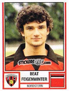 Cromo Beat Feigenwinter - Football Switzerland 1980-1981 - Panini