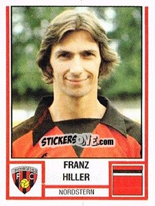 Sticker Franz Hiller - Football Switzerland 1980-1981 n. 174 - Panini