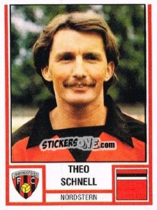Cromo Theo Schnell - Football Switzerland 1980-1981 n. 175 - Panini