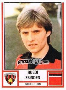 Sticker Ruedi Zbinden